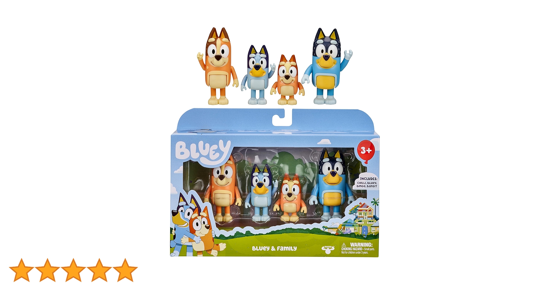 ◆新作◆新品◆正規品◆bluey ブルーイ 家族フィギュア パブロバ ◇新作◇新品◇正規品◇bluey ブルーイ 家族フィギュア パブロバ